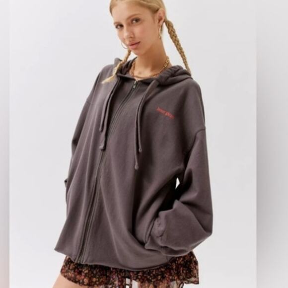 Urban Outfitters UO Hugh inner peace oversized hoodie sweatshirt 100% cotton - Picture 10 of 10